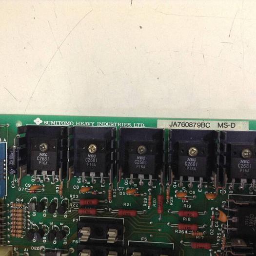Used SUMITOMO Circuit Board JA760879BC MS-D #84811
