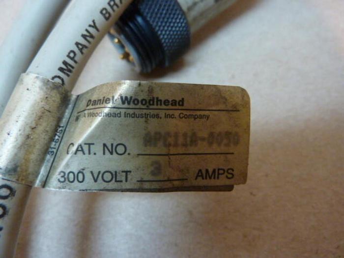 Used BRAD HARRISON / WOODHEAD Cable APC11A-0050 #37955