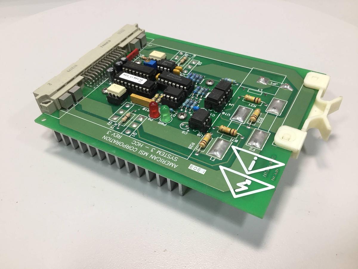 Used AMERICAN MSI Control Board C3201.010.045 Used