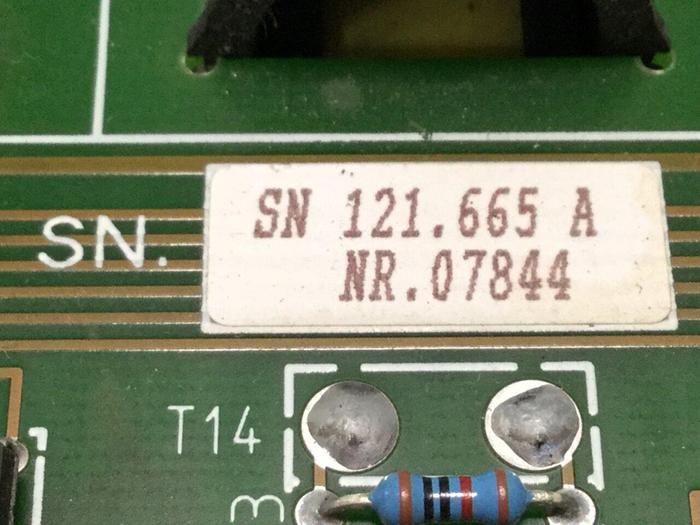 Used ARBURG Heater Band Control Circuit Board 640A #109398