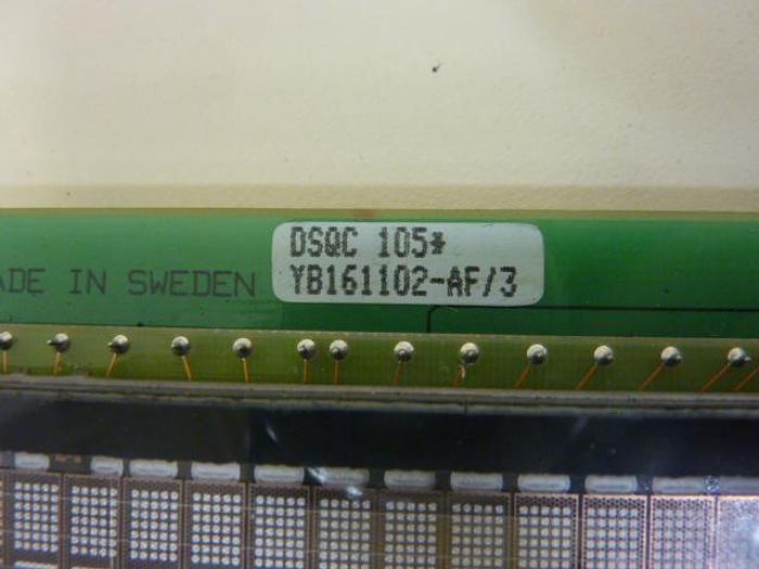 Used ABB Teach Pendant Circuit Board YB161102-AF/3 DSQC 105 Used