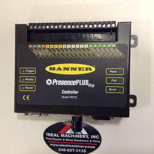 Used BANNER ENGINEERING PresencePlus Pro Controller PPCTL #74600