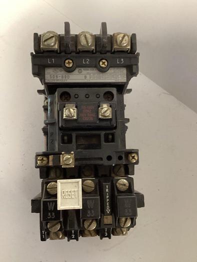 Used ALLEN BRADLEY Starter Size 1 509-BOD SER B W33 #31231