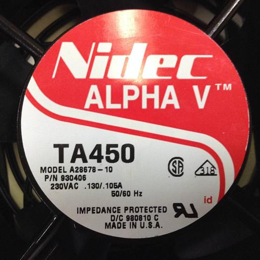 Used NIDEC CORP Fan A28678-10 #86622