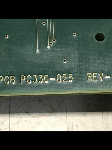 Used VAN DORN Analog Circuit Board 330025 PC330-025 Used