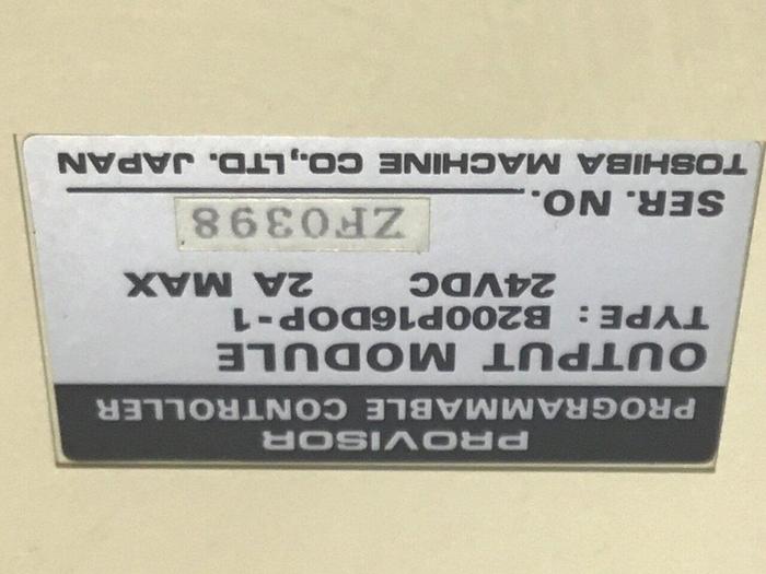 Used TOSHIBA Output Module B200P16DOP-1 #129613