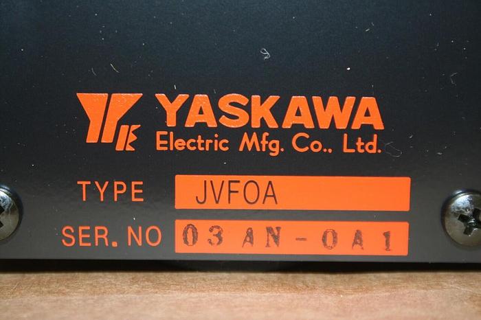 YASKAWA Manual Analog Operator JVF0A New