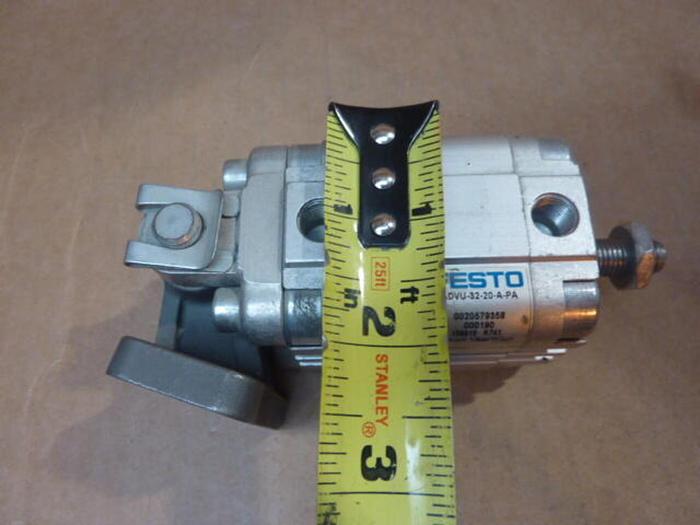 Used FESTO Pneumatic Compact Cylinder ADVU-32-20-A-PA #32310