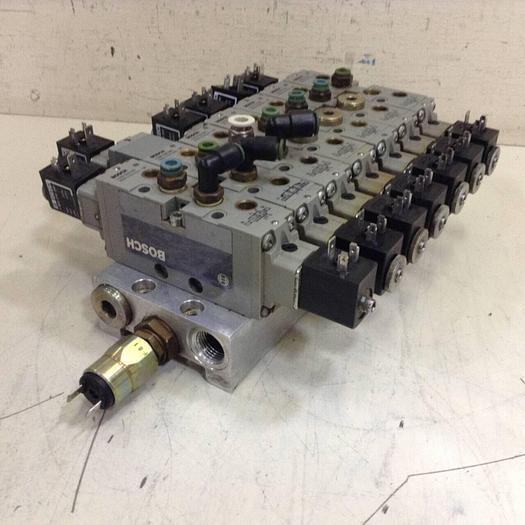 Used BOSCH Manifold & Valves 0 820 023 502 / MANIFOLD #88075