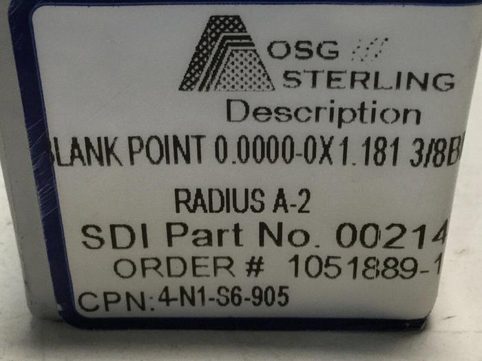 STERLING Thread Rolling Die Set 4-N1-S6-905-D3 #110315