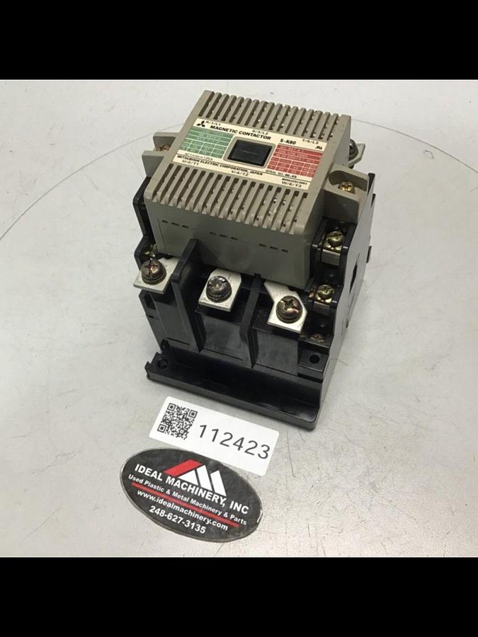 Used MITSUBISHI Magnetic Contactor S-K80 USED
