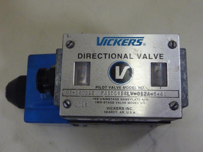Used VICKERS Directional Valve PA5DG4S4LW012AB60 #60565