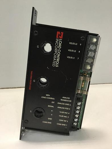 Used LOAD CONTROLS INC Power Cell Controller PH-3A #144869