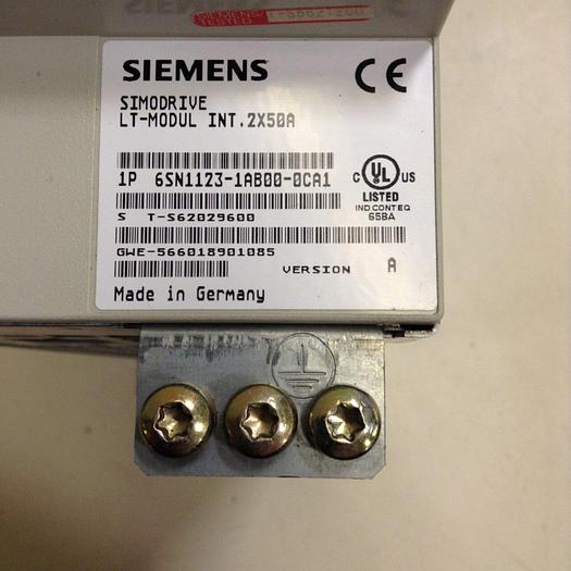 Used SIEMENS Simodrive 6SN1123-1AB00-0CA1 Used