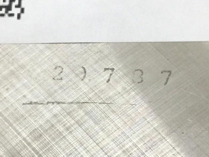 Used NICKERSON MACHINERY Granulator Blade / Knife 83-13-055079 #106018