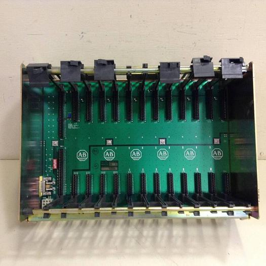 Used ALLEN BRADLEY 12 Slot I/O Chassis 1771-A3B1 SER A #69371 DNL SCRAPPED