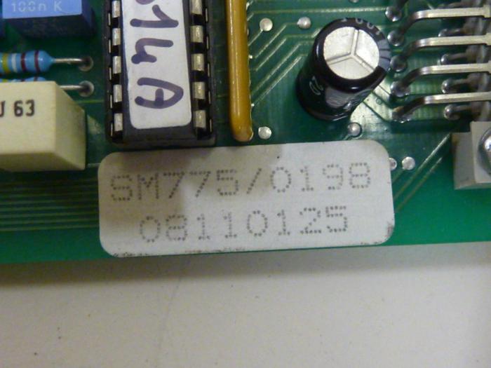 Used SELEC Circuit Board 08110125 Used