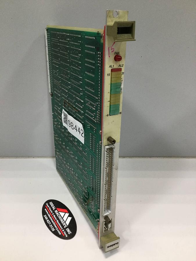 Used SEPRO ROBOTIQUE CN89 Control Board 07S0095104/A USED
