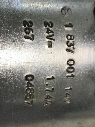 Used BOSCH Valve 0 810 001 701 #144678