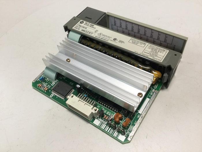 Used ALLEN BRADLEY Output Module 1746-OA16 SER C #50441