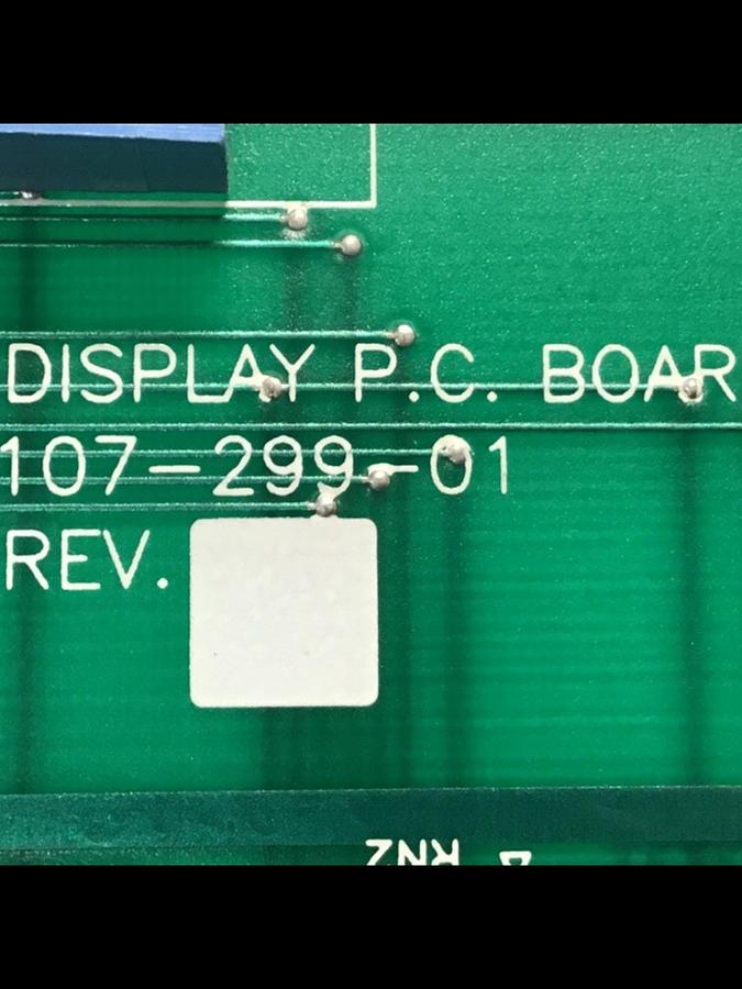 Used CONAIR Display Circuit Board 107-299-01 Used #143919