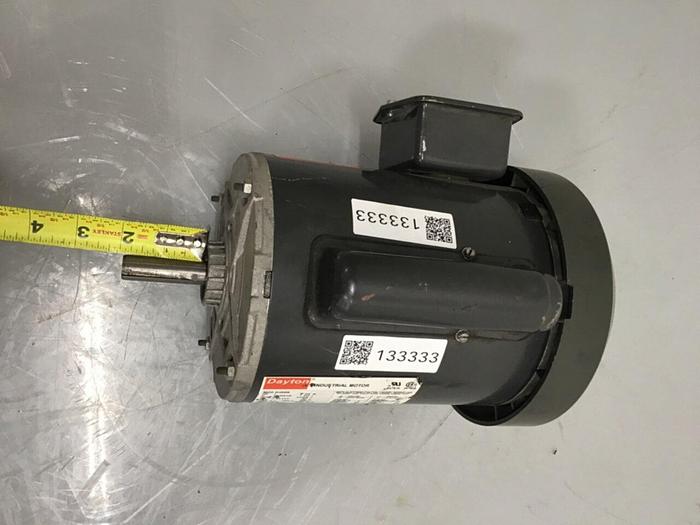 Used DAYTON 1 HP Industrial Motor 6K484BB #133333