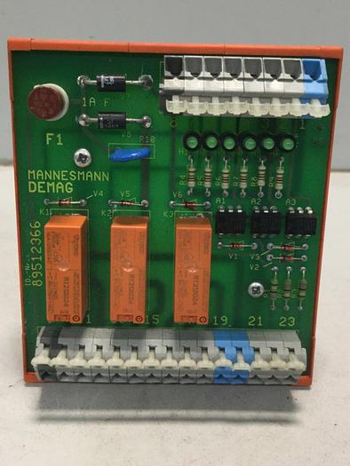 Used MANNESMANN DEMAG Circuit Board 89512366 Used