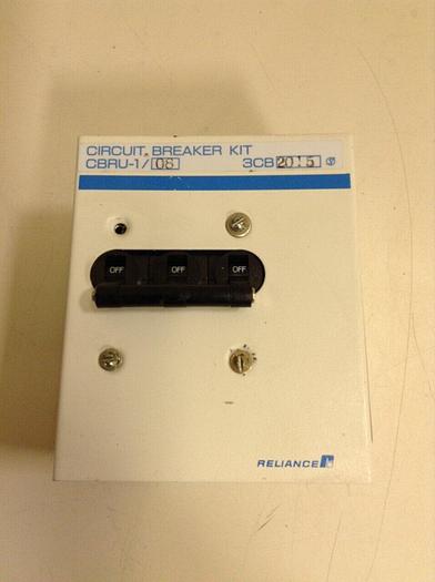 Used RELIANCE ELECTRIC Circuit Breaker Kit CBRU-1/08 #68345