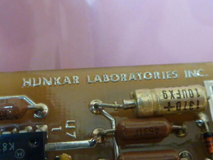Used HUNKAR LABS Circuit Board 61348-03 #34027