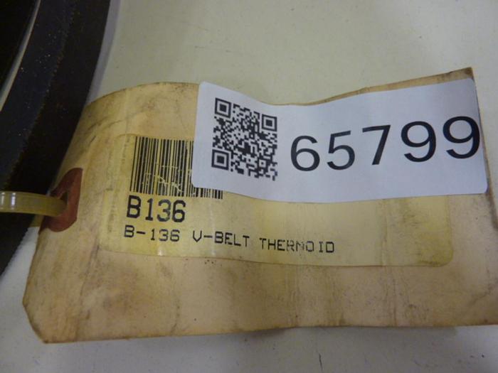 THERMOID INDUSTRIES V-Belt B136 #65799