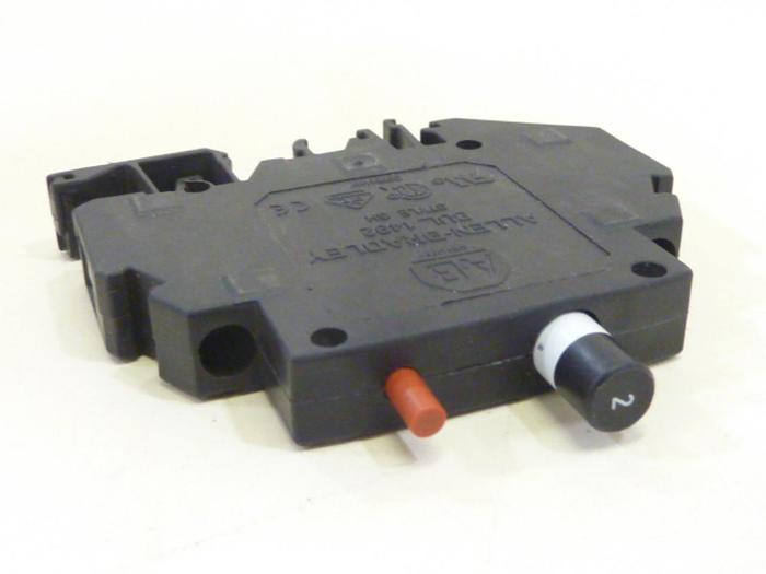 Used ALLEN BRADLEY 2 Amp Circuit Breaker 1492-GH020 SER B #64316