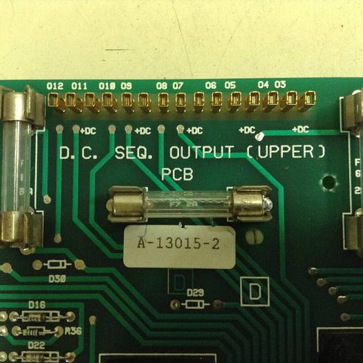 Used BARBER COLMAN DC Sequence Output PCB A-13015-2 Used