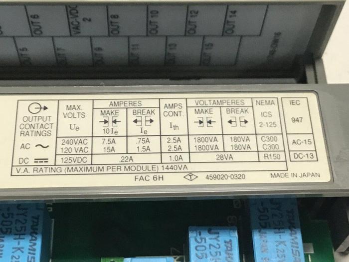 Used ALLEN BRADLEY Output Module 1746-OW8 SER A #127342
