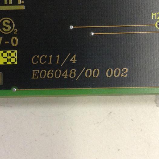 Used BACHMANN Circuit Board CC11/4 E06048/00 002 #84960