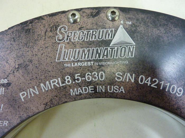 Used SPECTRUM ILLUMINATION Machine Vision Light MRL8.5-630 Used