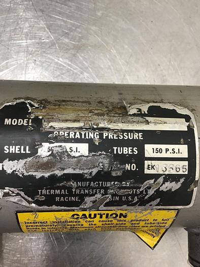 Used THERMAL TRANSFER Heat Exchanger EKS-712-80876 #137029