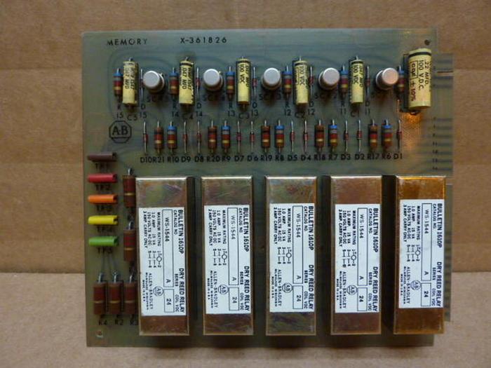 Used ALLEN BRADLEY Memory Circuit Board X-361826 #27324