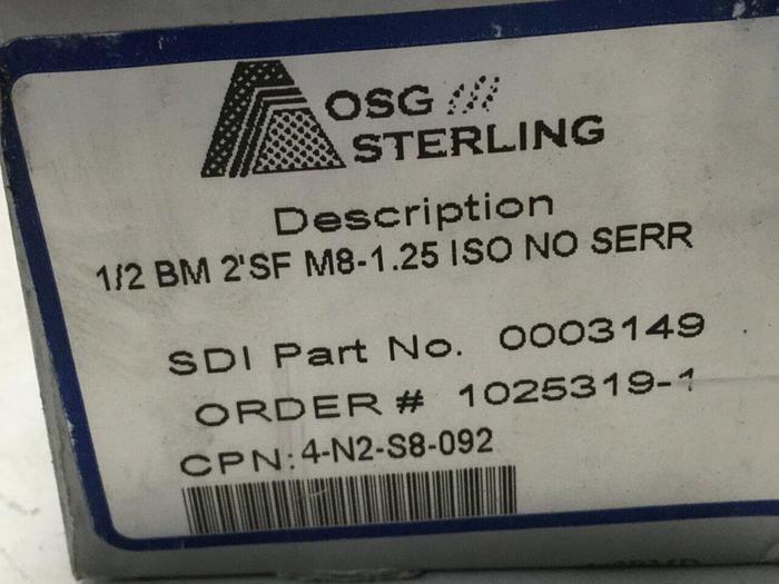 STERLING Thread Rolling Die 4-N2-S8-092 (S) #110317