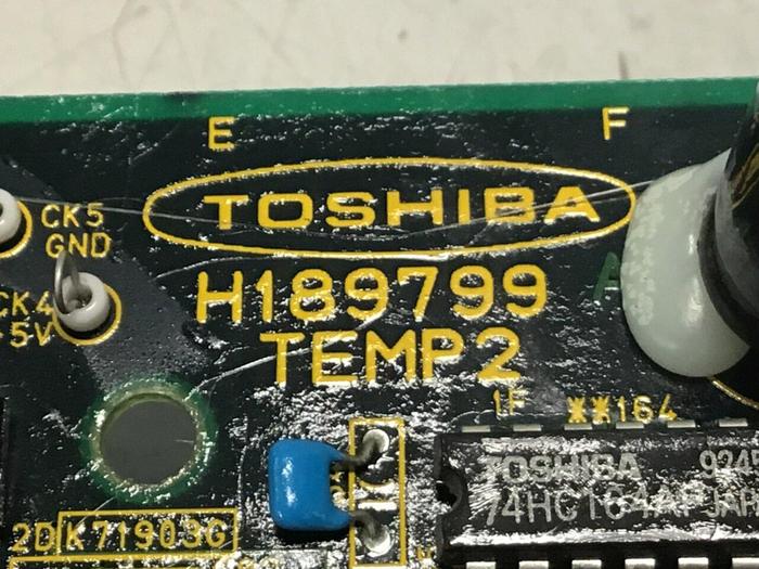 Used TOSHIBA Circuit Board H189799 #136833