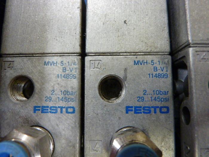 Used FESTO Control Block / Valve Terminal IFB8-02 #52867
