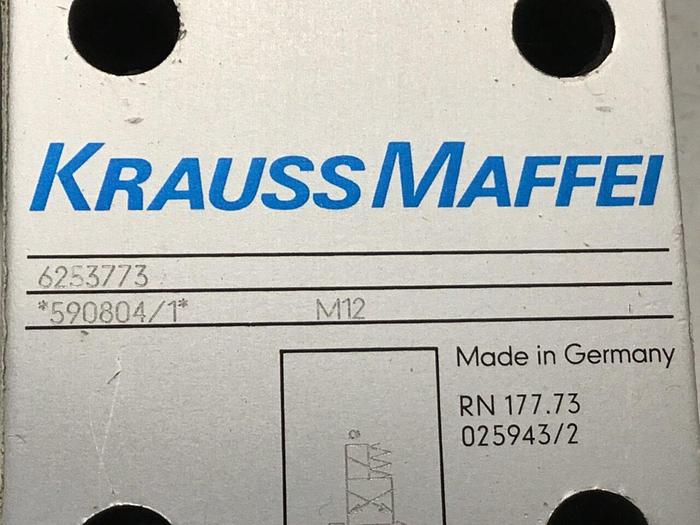 Used KRAUSS MAFFEI Valve RN 1773.73 6253773 #125943
