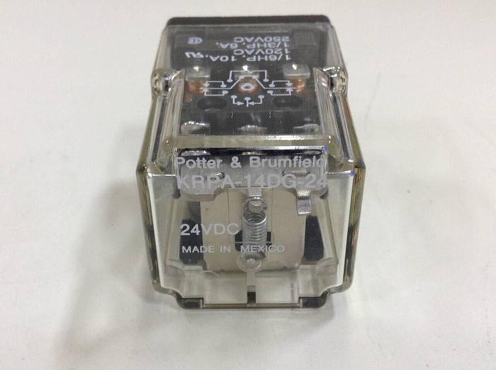 Used POTTER & BRUMFIELD Relay KRPA-14DG-24 #76489