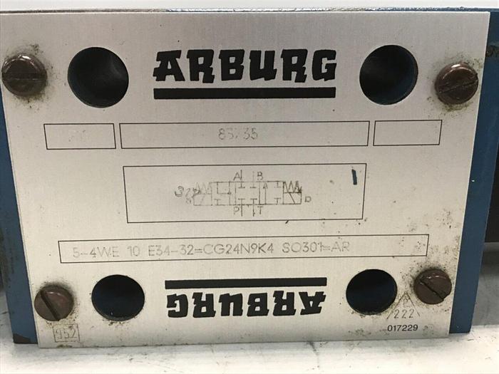 Used REXROTH Valve 4WE6E51/AG24N9K4V #137754