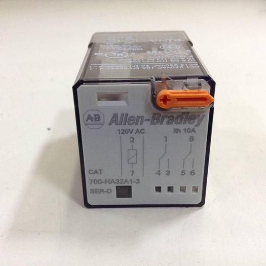 Used ALLEN BRADLEY Relay 700-HA32A1-3 SER D #76427