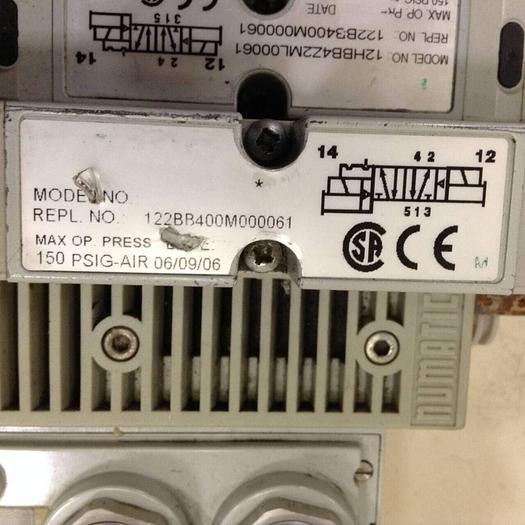 Used NUMATICS Manifold & Valves 239-1514 #71578