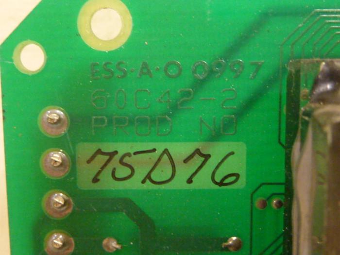 Used UTICOR Programmable Message Display 75D76 #59044