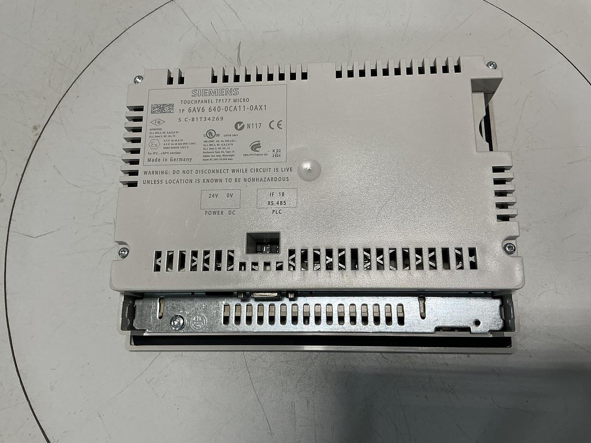 Used SIEMENS 6AV6 640-0CA11-0AX1