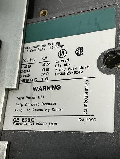 Used GENERAL ELECTRIC TJJ436250WL