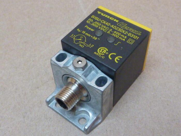TURCK ELEKTRONIK Proximity Switch BI15U-CK40-ADZ30X2-B3131 #31774