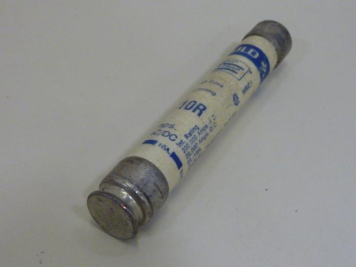 Used GOULD / SHAWMUT 10 Amp Fuse FTS10R #62320